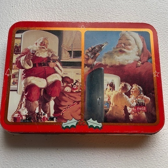 Coca-Cola Vintage Santa Claus Playing Cards - Picture 1 of 7